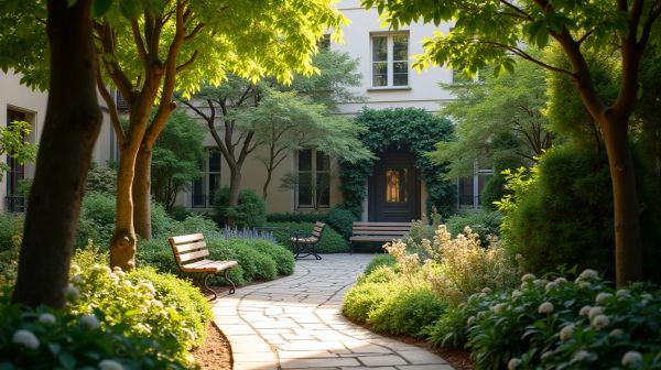 Cherchez-vous un hôtel tranquille avec jardin à Paris ?