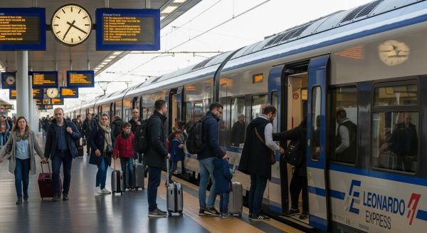 Leonardo Express : le train rapide pour rejoindre le centre de Rome facilement